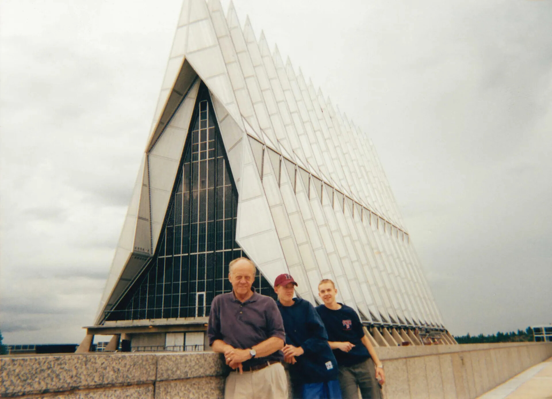 Family Photo at U.S. Air Force Academy Cadet Chapel, Colorado Springs