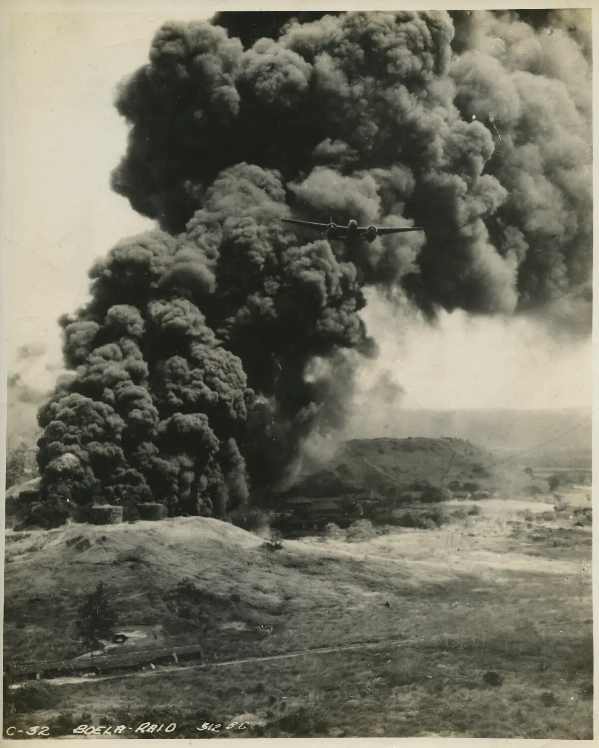 312th Bombardment Group Strike on Boela Oil Facilities, Ceram (Seram) Island, Netherlands East Indies