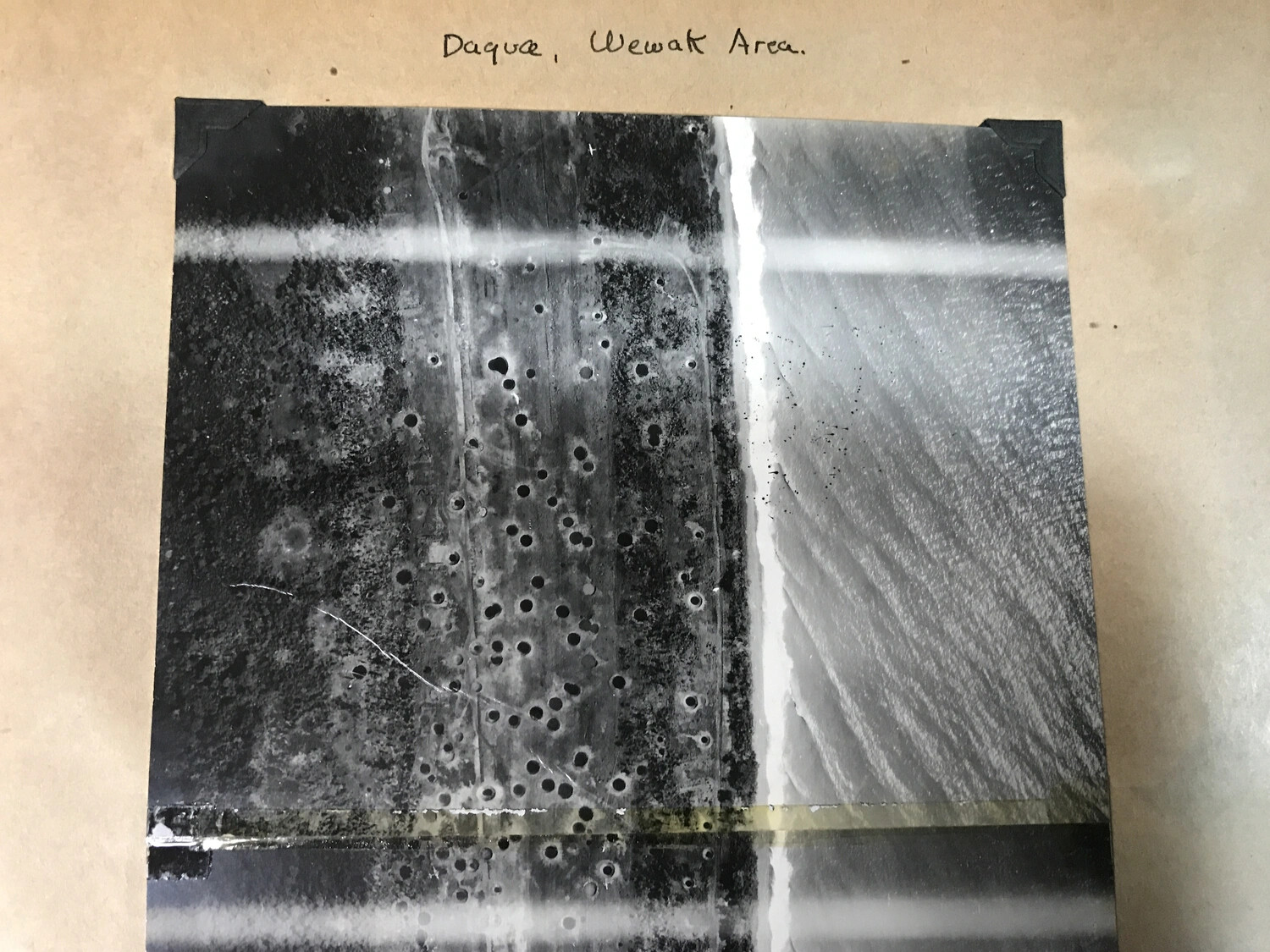 Aerial Strike Photograph - Dagua Airfield Area, Wewak Sector, New Guinea