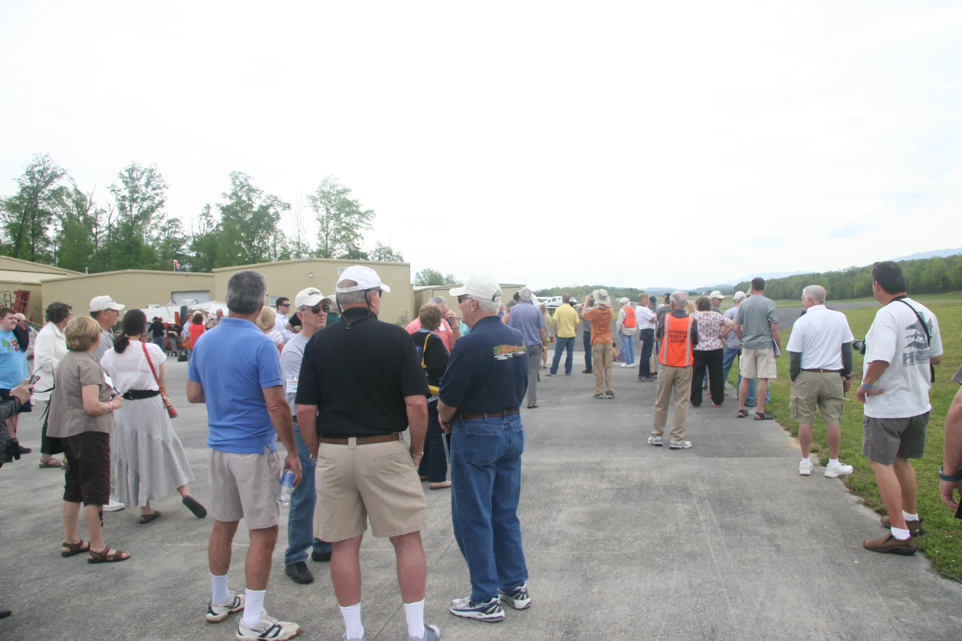 Crowd Gathered at Tennessee Museum of Aviation, Operation Tailwind Reunion, April 2016