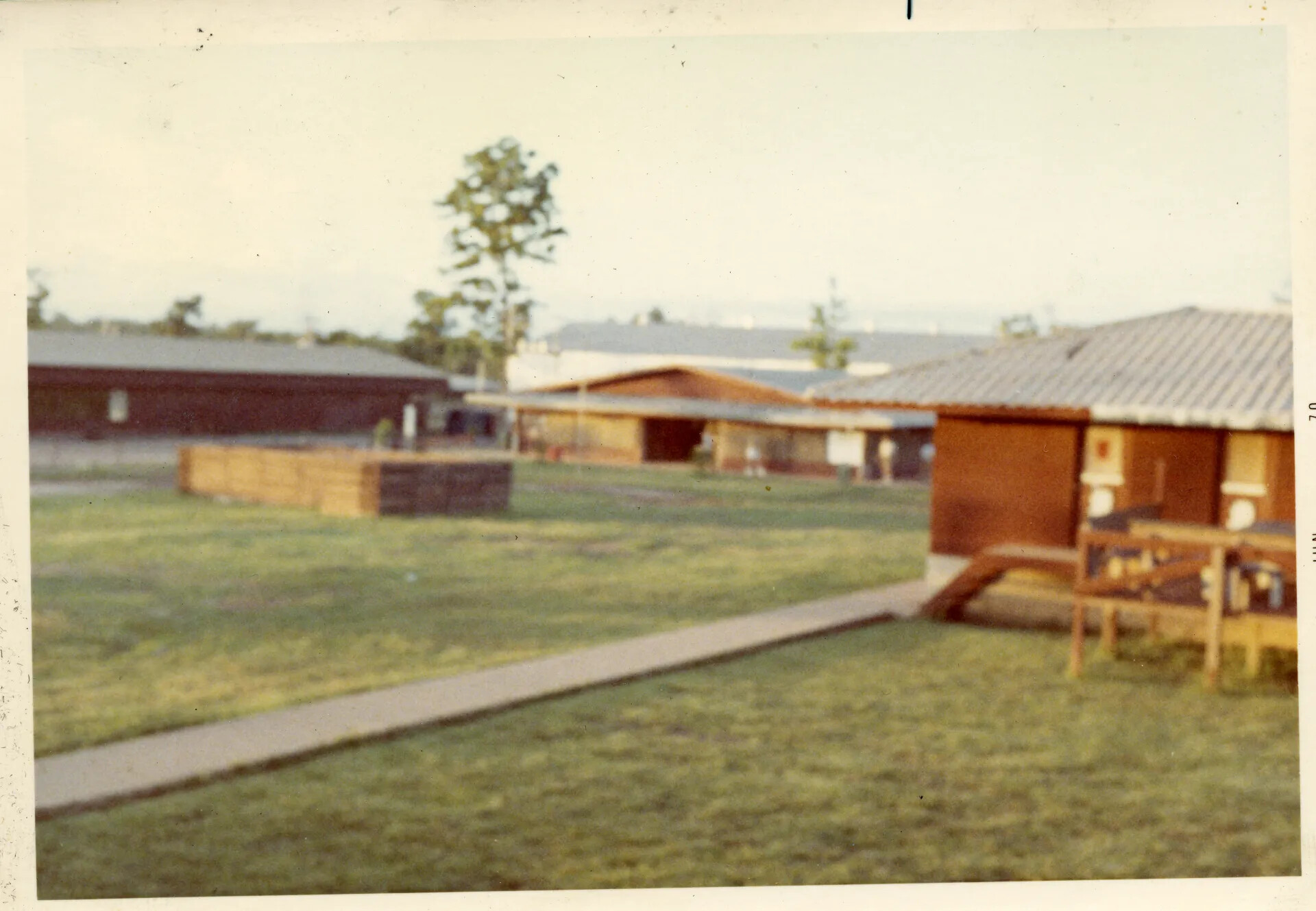 Billeting Area with Bunker, Nakhon Phanom RTAFB (NKP), Thailand