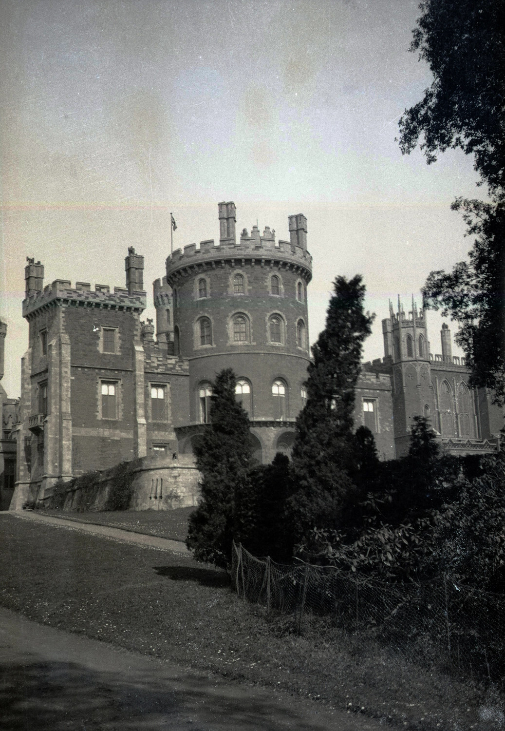 Belvoir Castle, Leicestershire, England — Scott Field-England WWI Photo Negative Collection