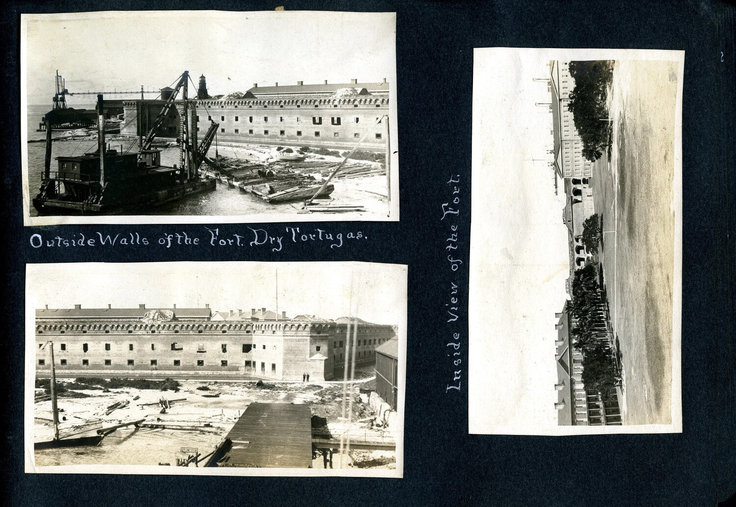 Fort Jefferson, Dry Tortugas — Outside and Inside Views from the USS Columbia Album