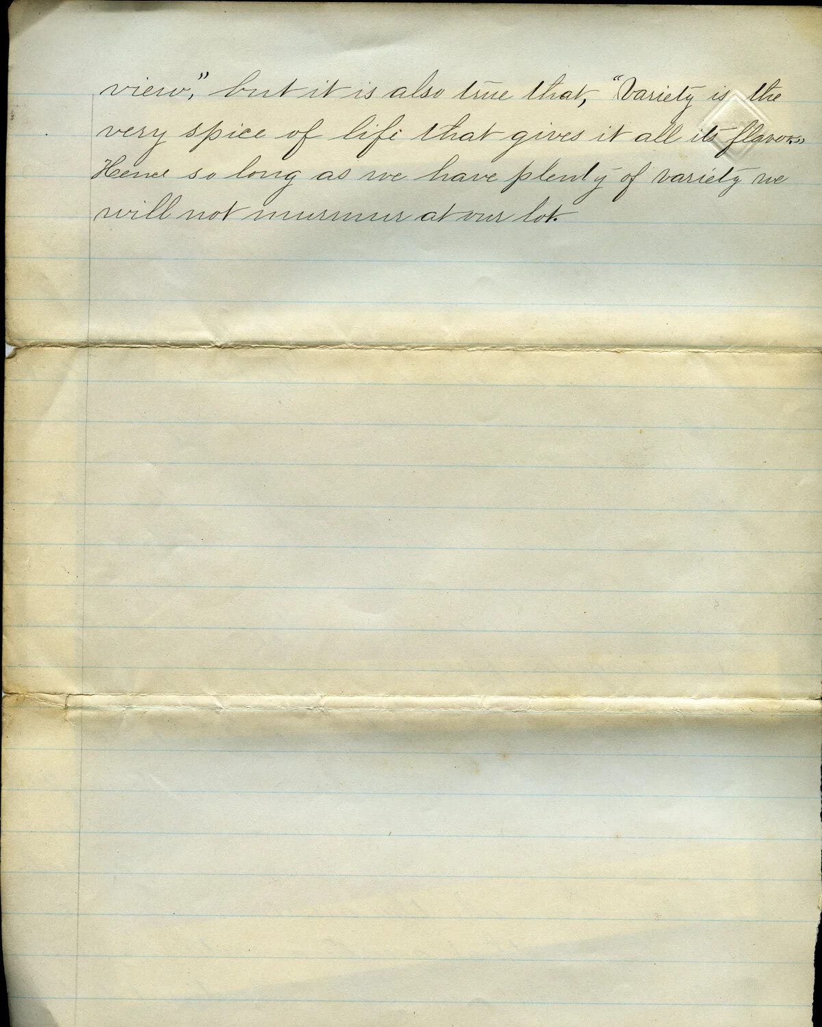 Final Page of Handwritten Letter from J.A. Wagener, 'The Square,' April 23, 1882