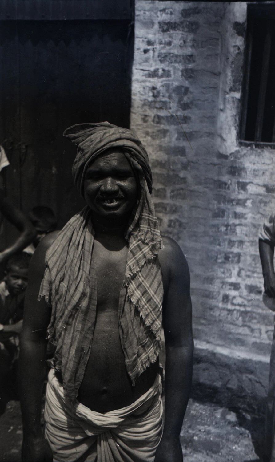 Portrait of a Local Civilian Man, China-Burma-India Theater, WWII-Era Kotec Collection