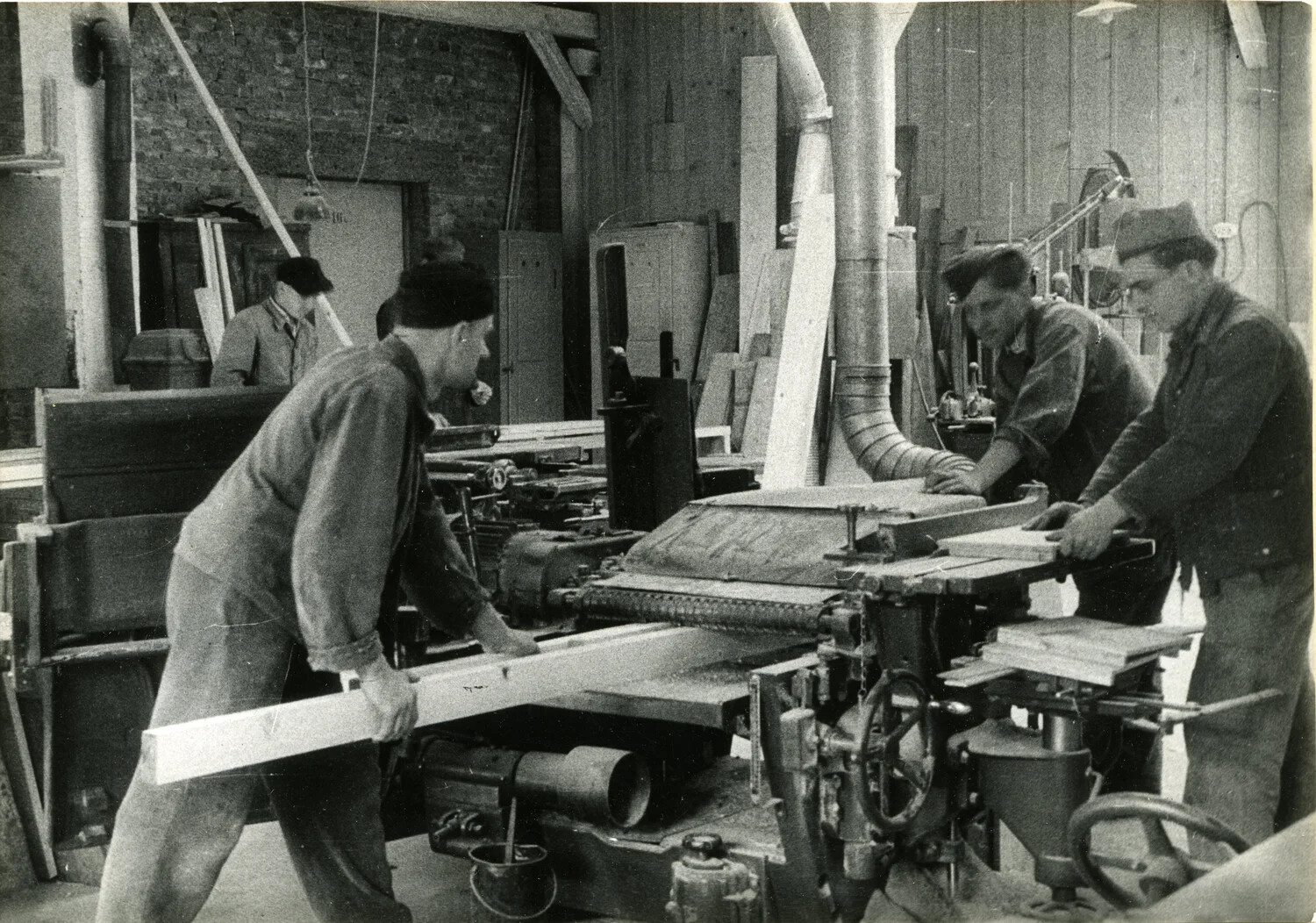 Carpentry Shop Woodworking Machine, Ludwigsburg Quartermaster Depot (Alternate Print)