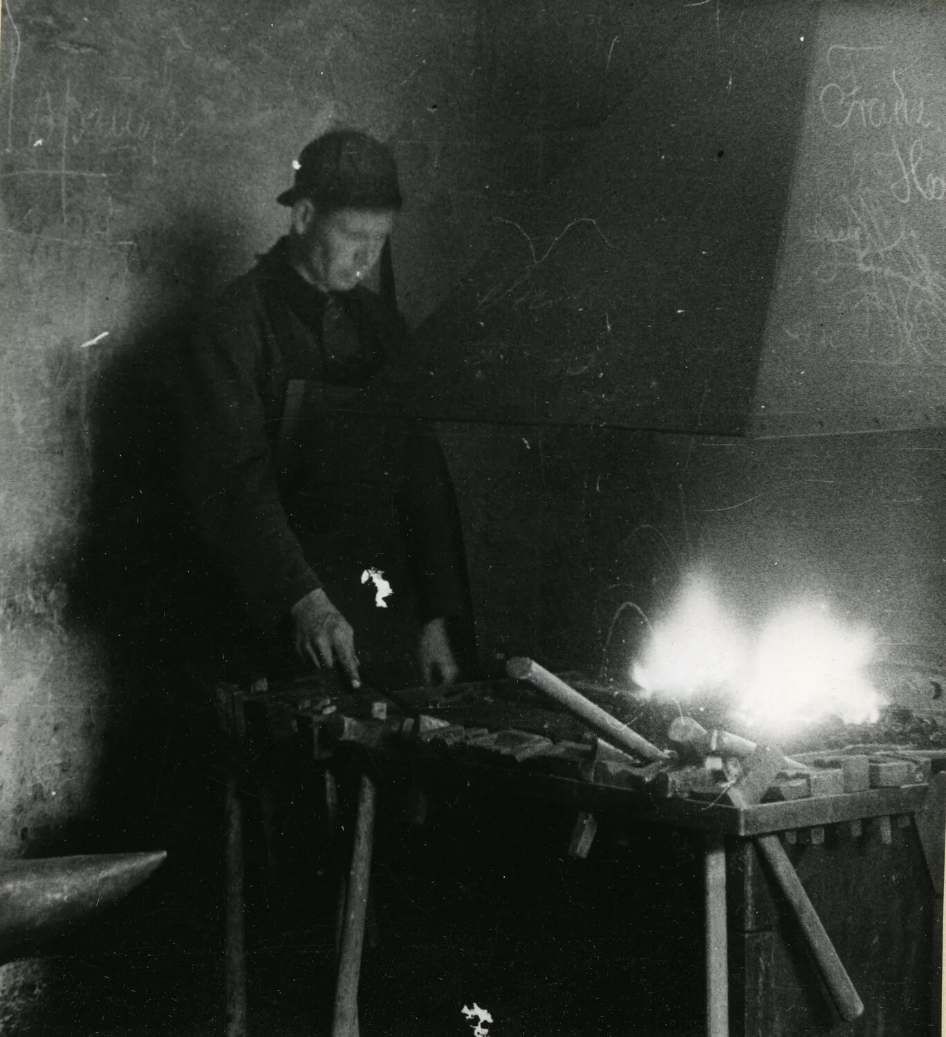 Blacksmith at the Forge, Ludwigsburg Quartermaster Depot