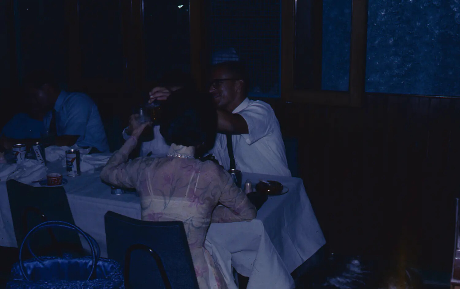 Off-Duty Social Gathering, Vietnam Era, 1968 (Tet Offensive Period Collection)