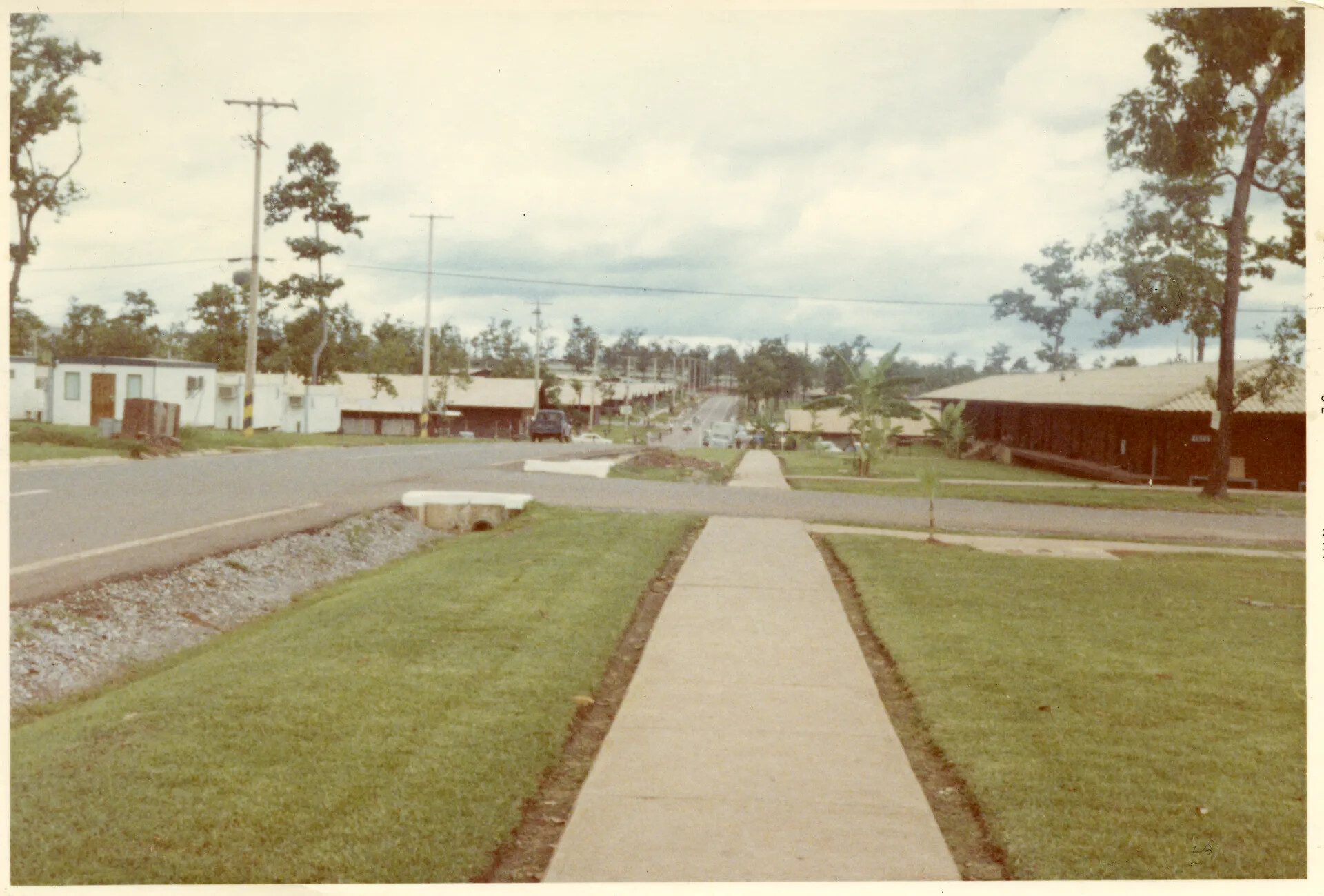 Base Street Scene, Nakhon Phanom Royal Thai Air Force Base (NKP), Vietnam War Era