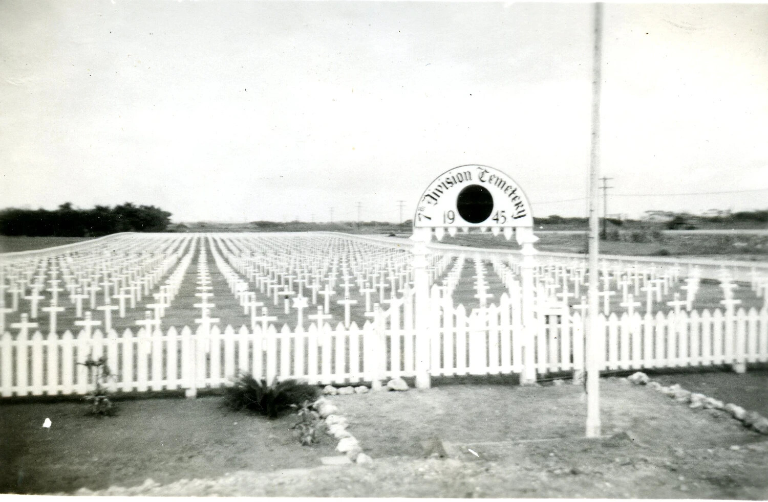 7th Division Cemetery, 1945 — Wartime U.S. Military Burial Ground, Okinawa/Ie Shima Campaign