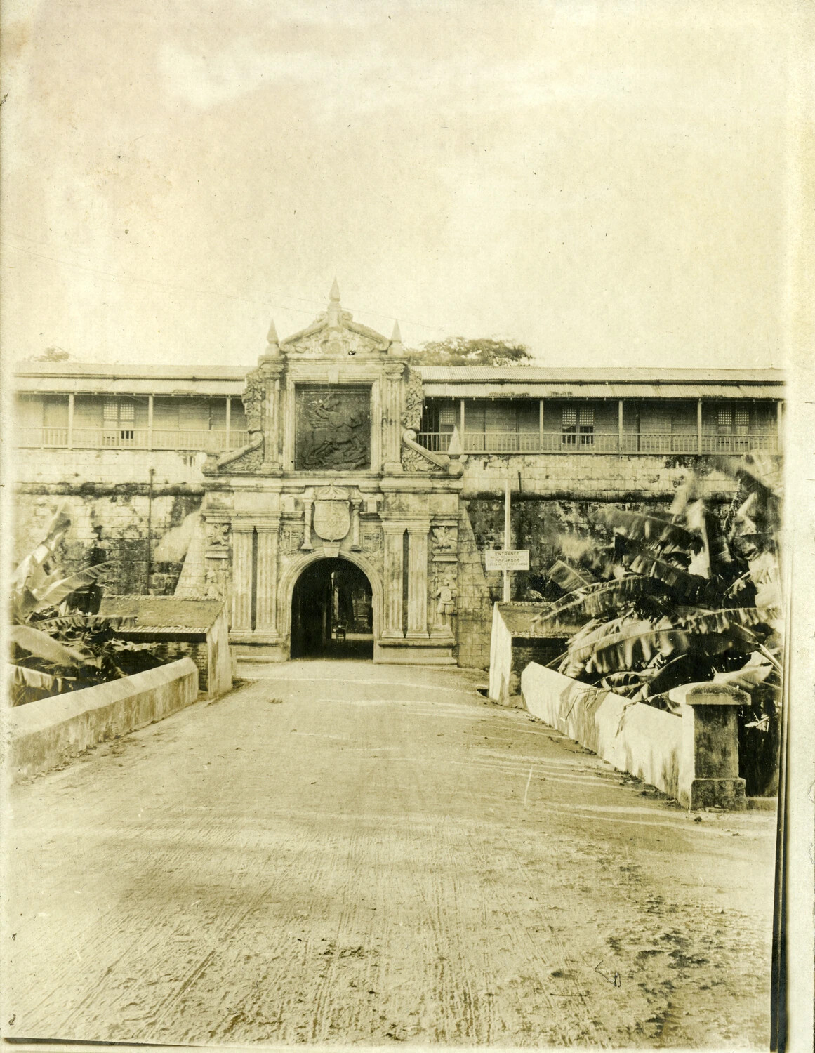 Puerta de Santiago (Santiago Gate), Fort Santiago, Intramuros, Manila, Philippines, Early 1900s