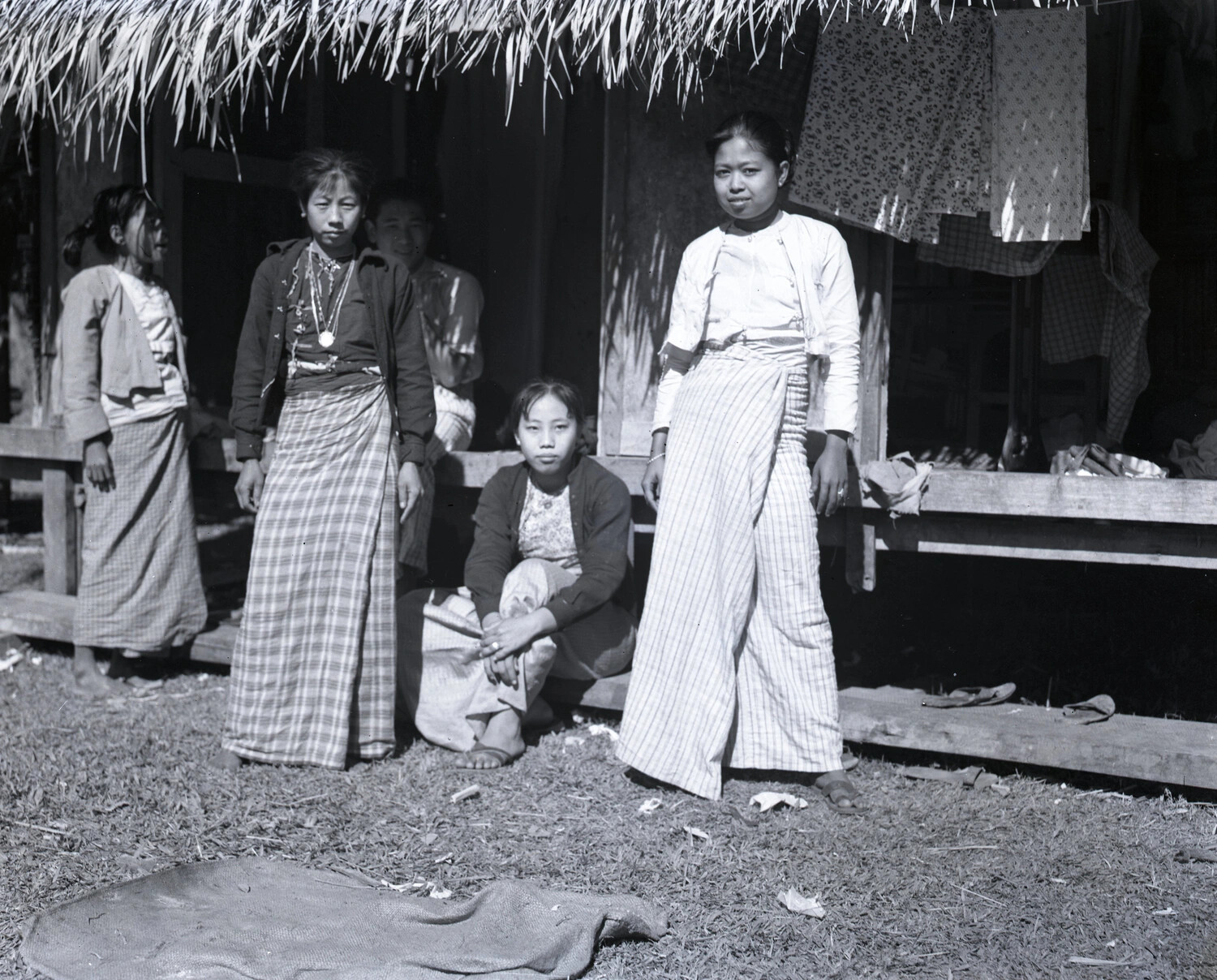 Portrait of Local Burmese Women, CBI Theater, WWII Collection