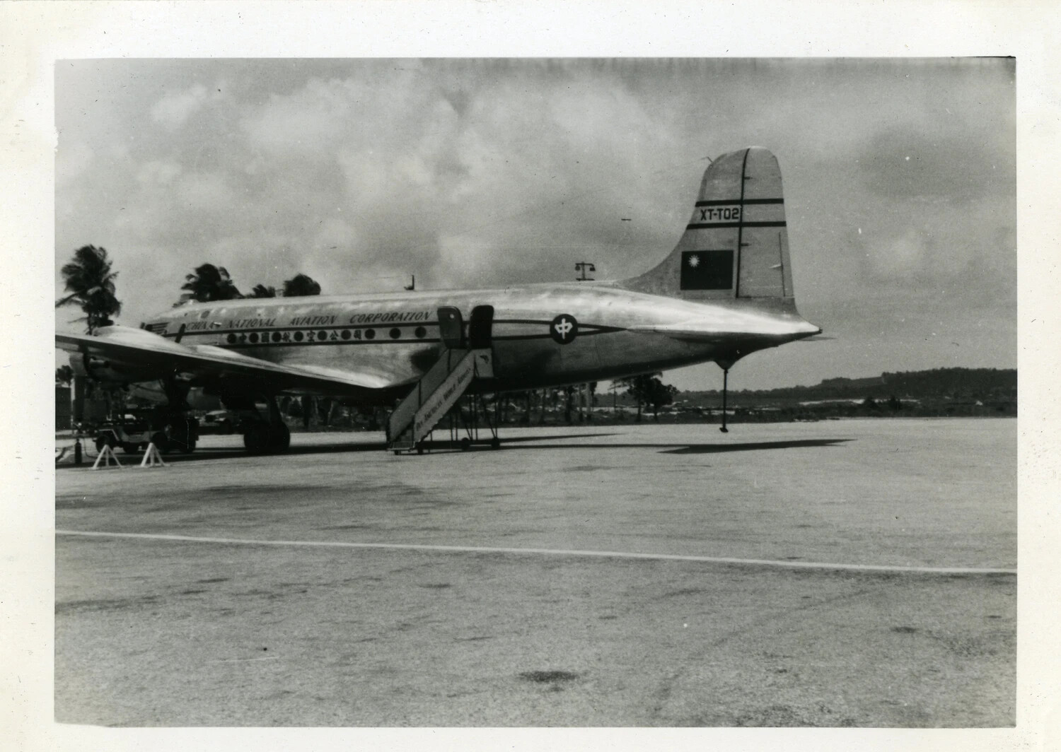 China National Aviation Corporation (CNAC) Transport Aircraft at NAS Agana, Guam, Postwar Period