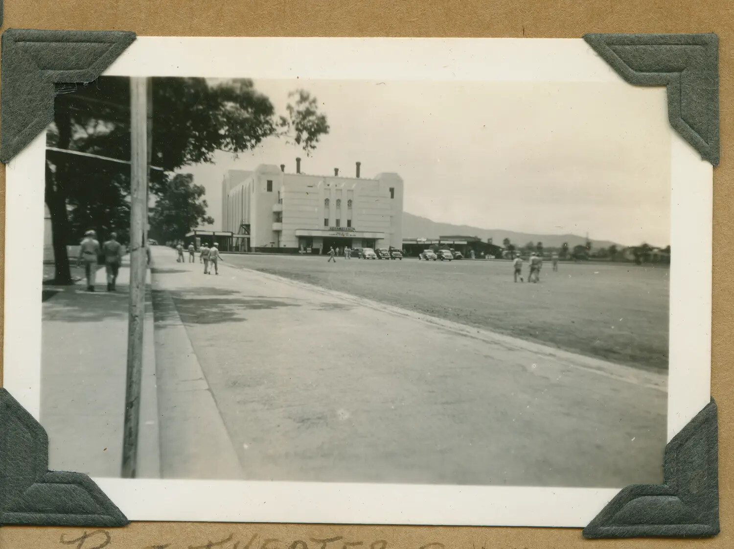 Post Theater and Parade Ground, Schofield Barracks, Hawaii, WWII Era
