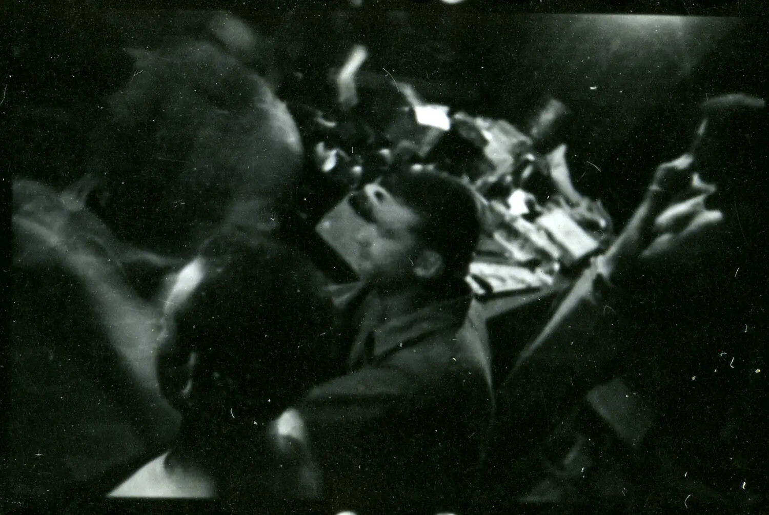 Nighttime Supply Handling Scene, China-Burma-India Theater
