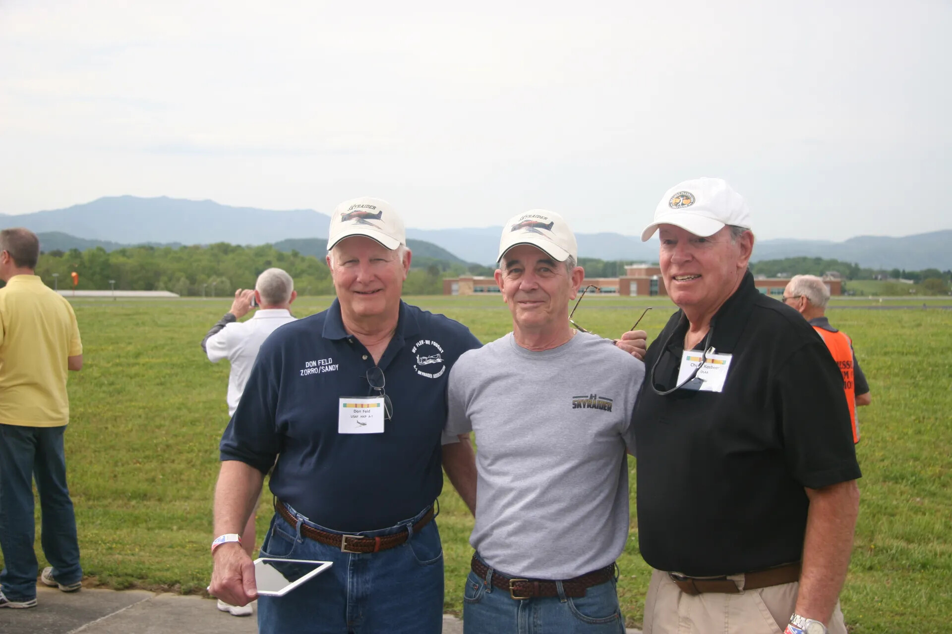 A-1 Skyraider Association Reunion Group Portrait, Don Feld and Fellow Veterans, 2016
