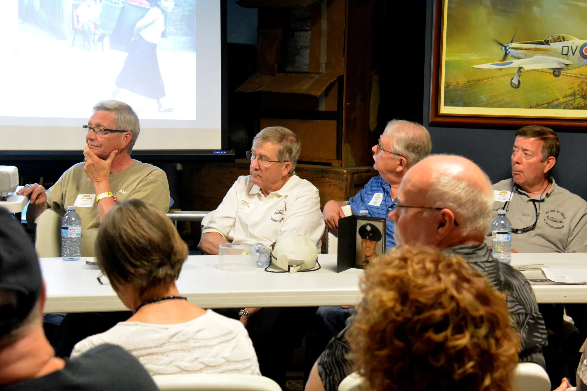 Veterans Reunion Panel Discussion with Memorial Photograph and Historical Slide, Skyraider Association Meeting, 2 May 2015