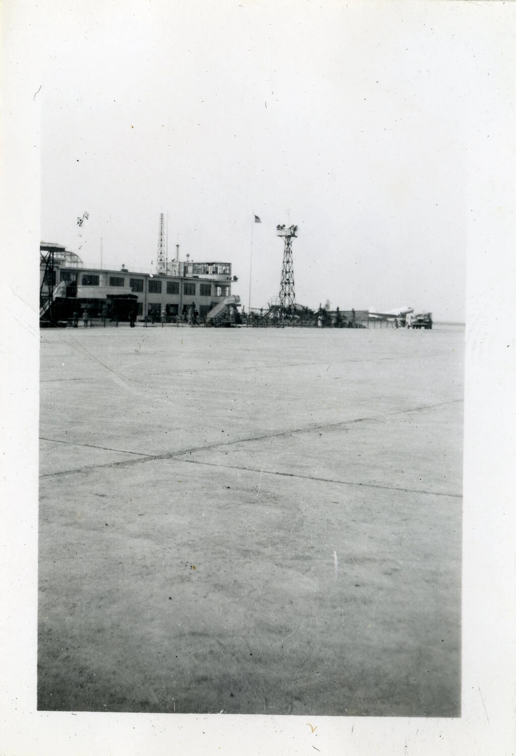 Airfield Ramp and Operations Building, NAS Agana, Guam (VR-6 Squadron Album)