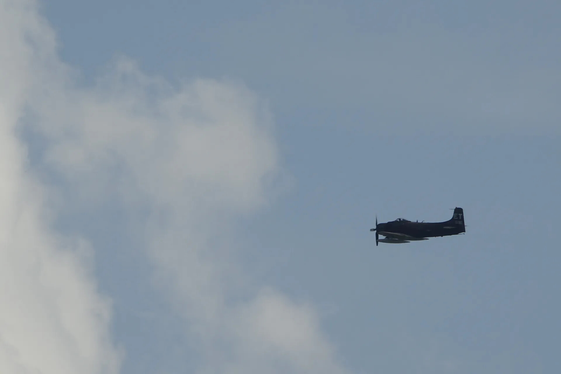 A-1 Skyraider in Flight, May 2019 Event