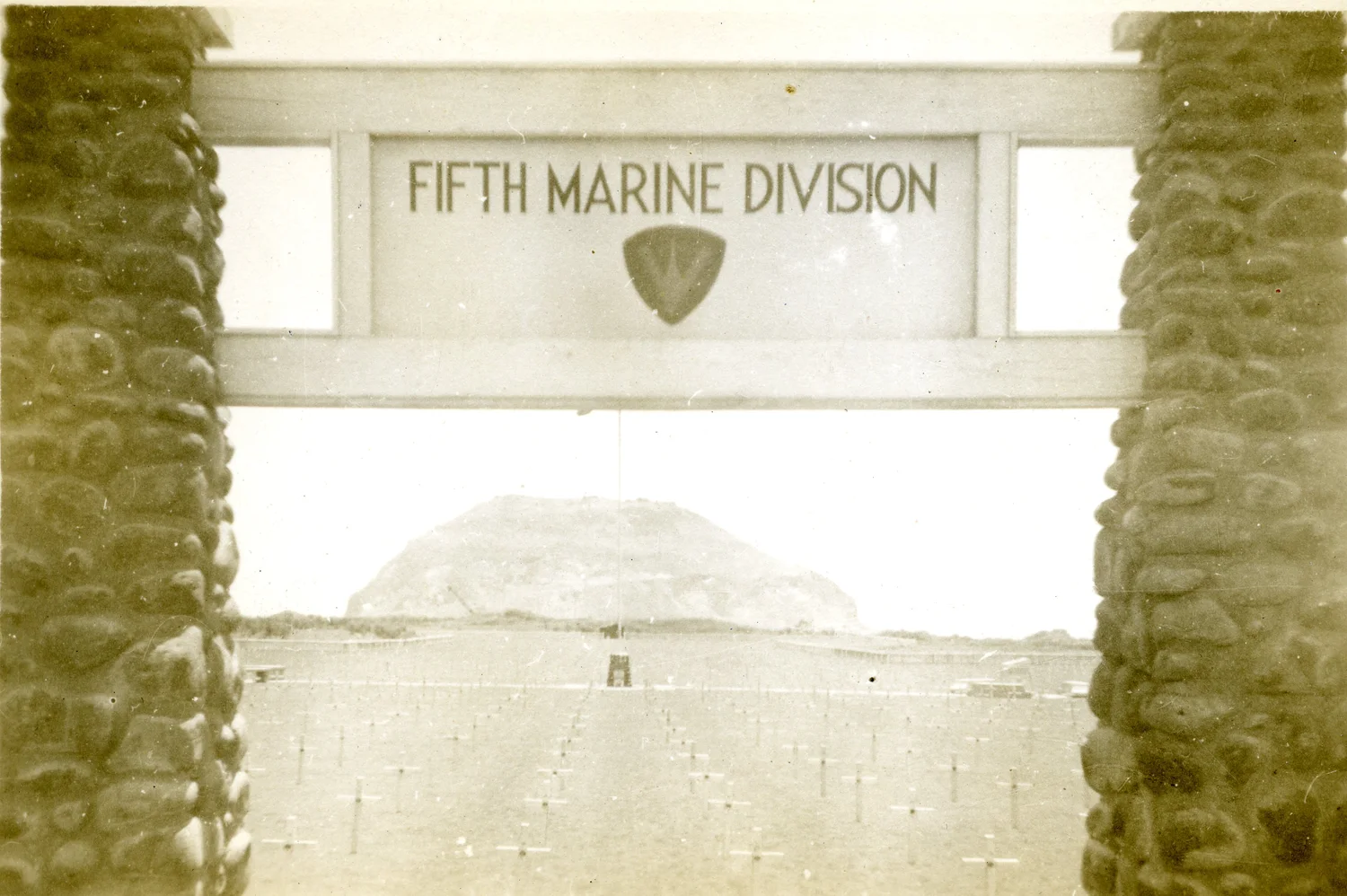 WWII 5th Marine div IWO JIMA