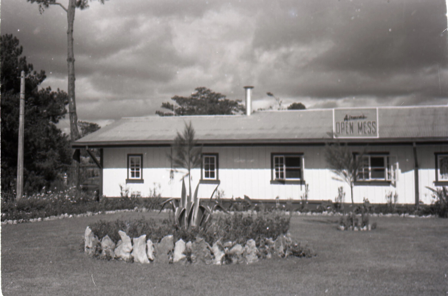 Airmen's Open Mess, Camp John Hay, Baguio, Philippines, January 1955