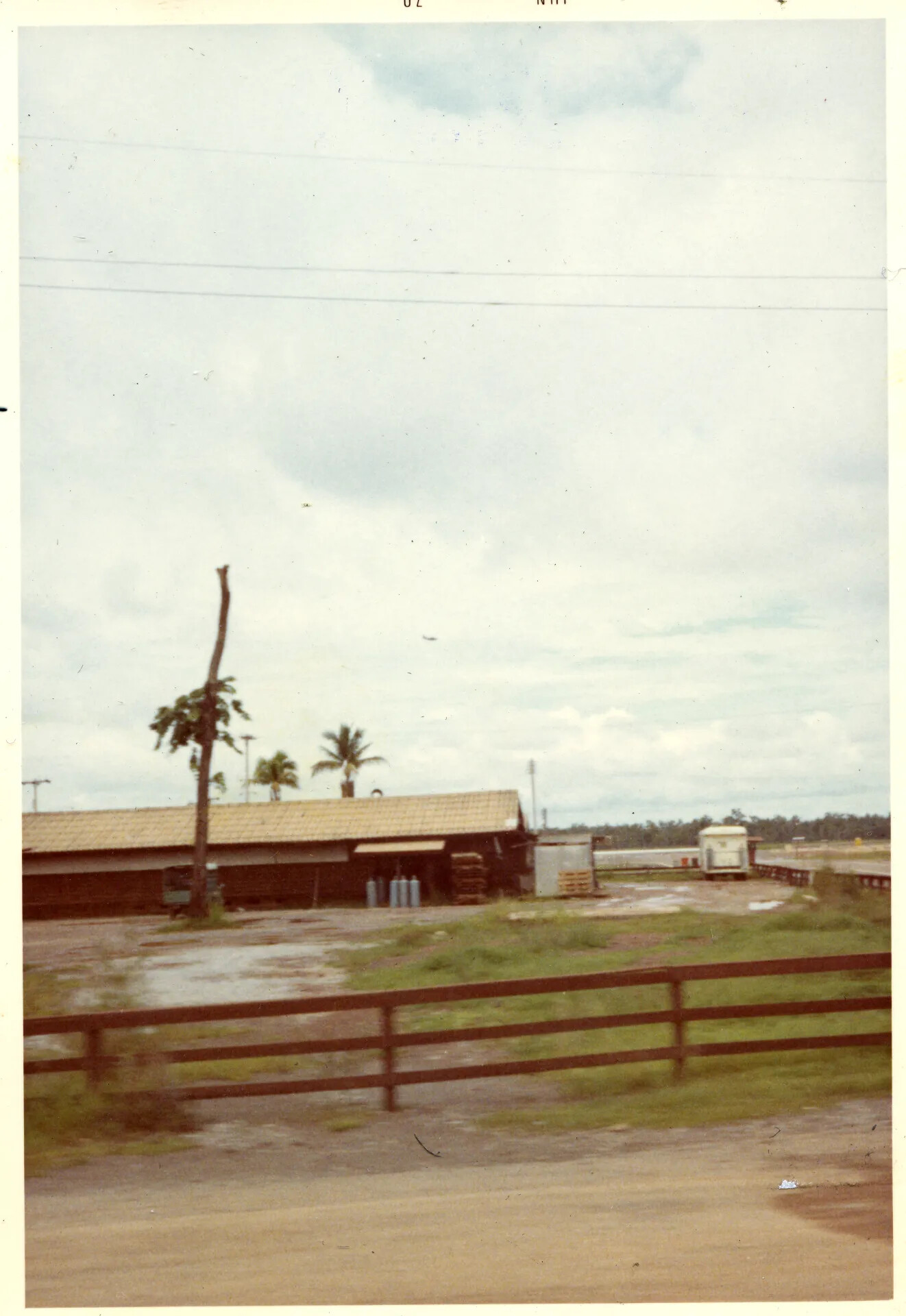 Base Support Building and Perimeter Fence, Nakhon Phanom RTAFB, Vietnam War Era
