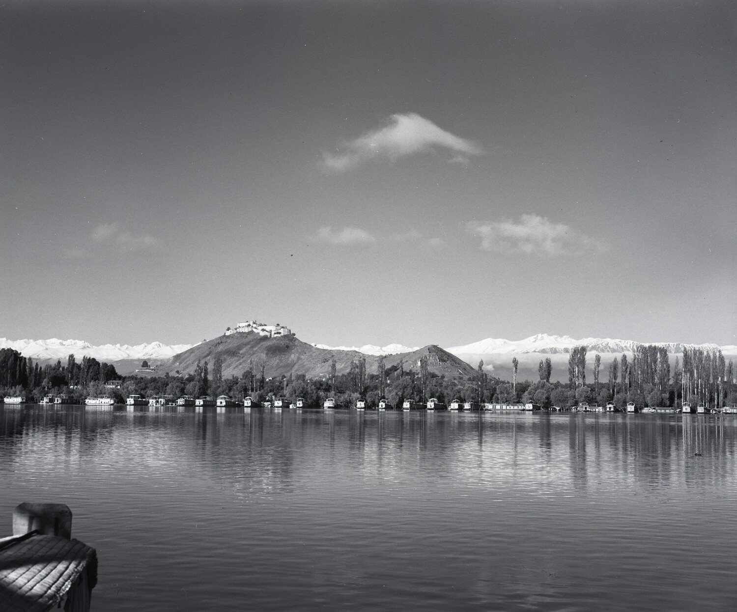 Dal Lake and Hari Parbat Fort, Srinagar, Kashmir