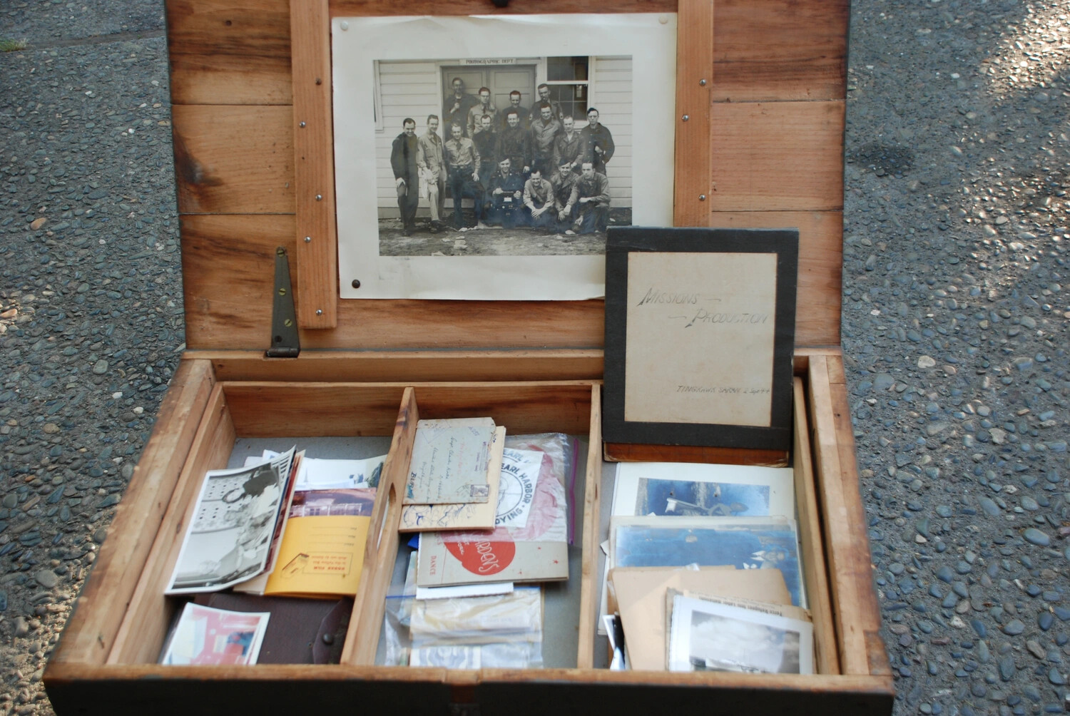 Archival Keepsake Box - KOTEC China-Burma WWII Collection Contents