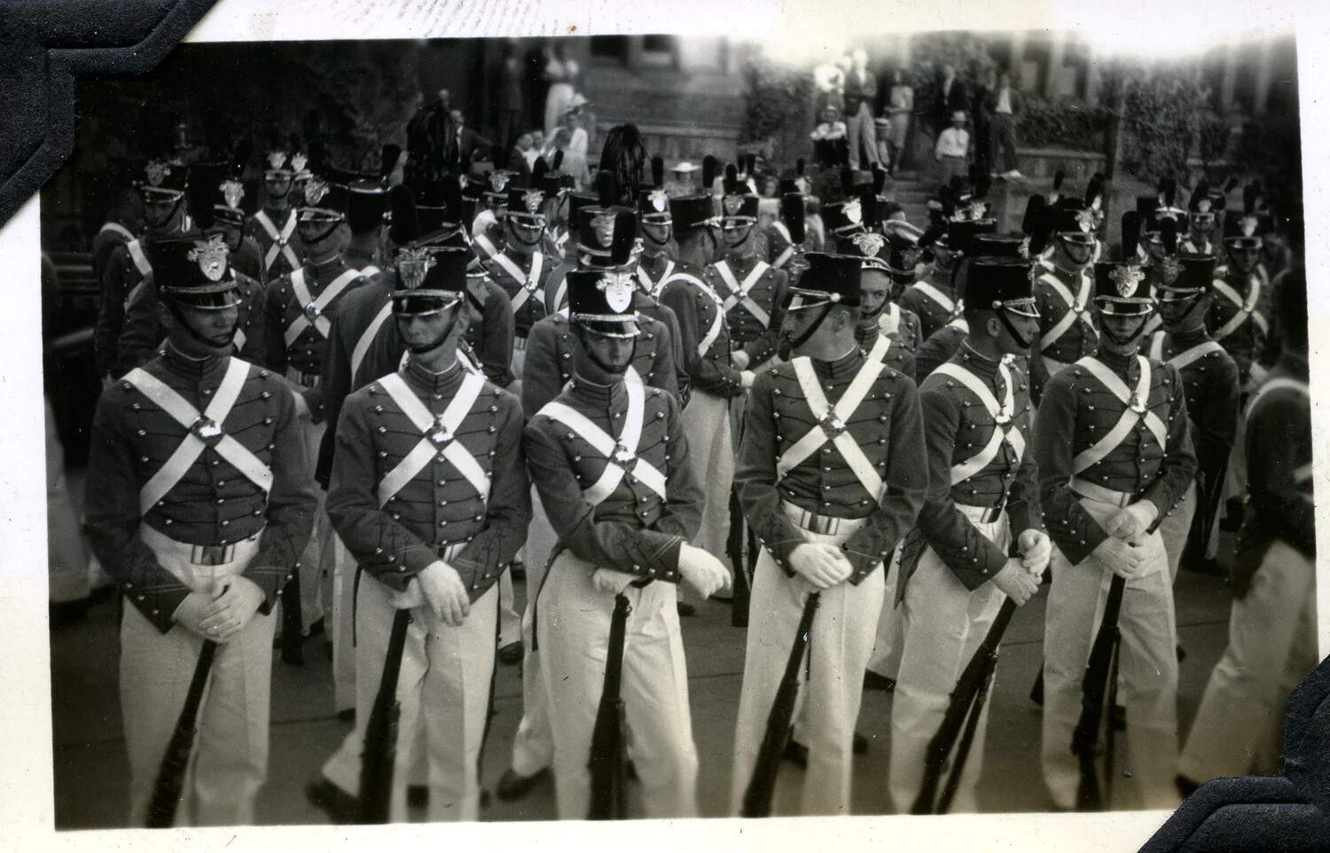 Cadets of the United States Military Academy in Full Dress Parade Formation, West Point, New York