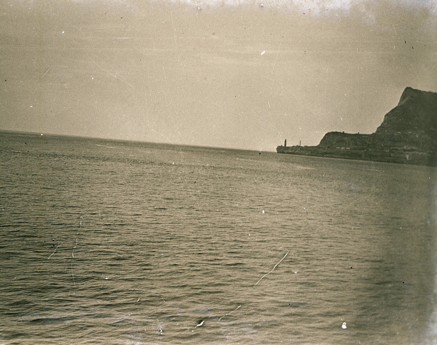 Coastal Headland and Harbor View, U.S. Navy China/Pacific Photograph Collection, 1930s