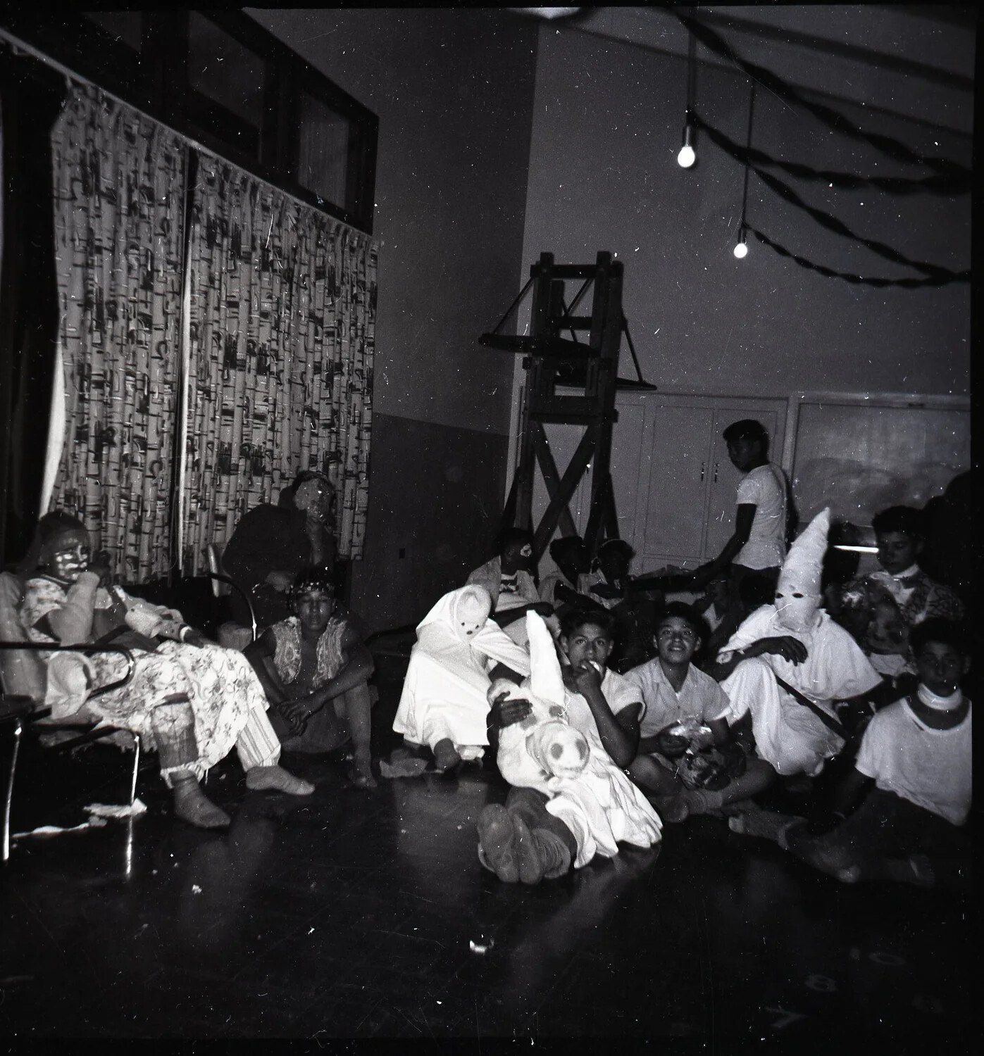 Group in Costumes at Party, Kelley Family Album