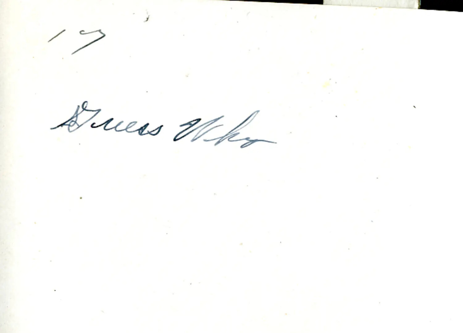 CBI Theater Scrapbook Page: Handwritten Annotation 'Guess Why', Page 17