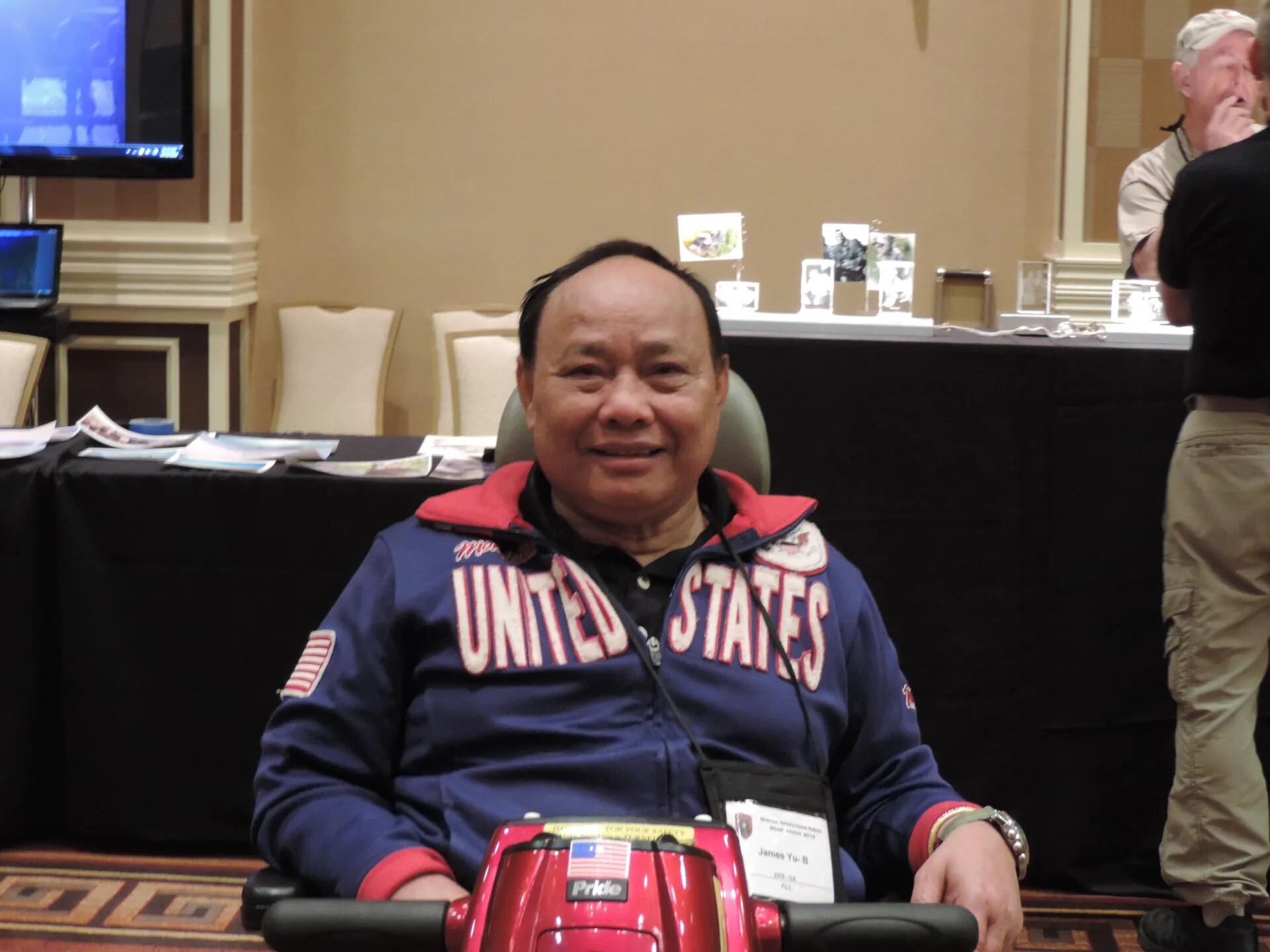 Portrait of Attendee James Yu-B at the Special Operations Association Reunion, Las Vegas, 2013