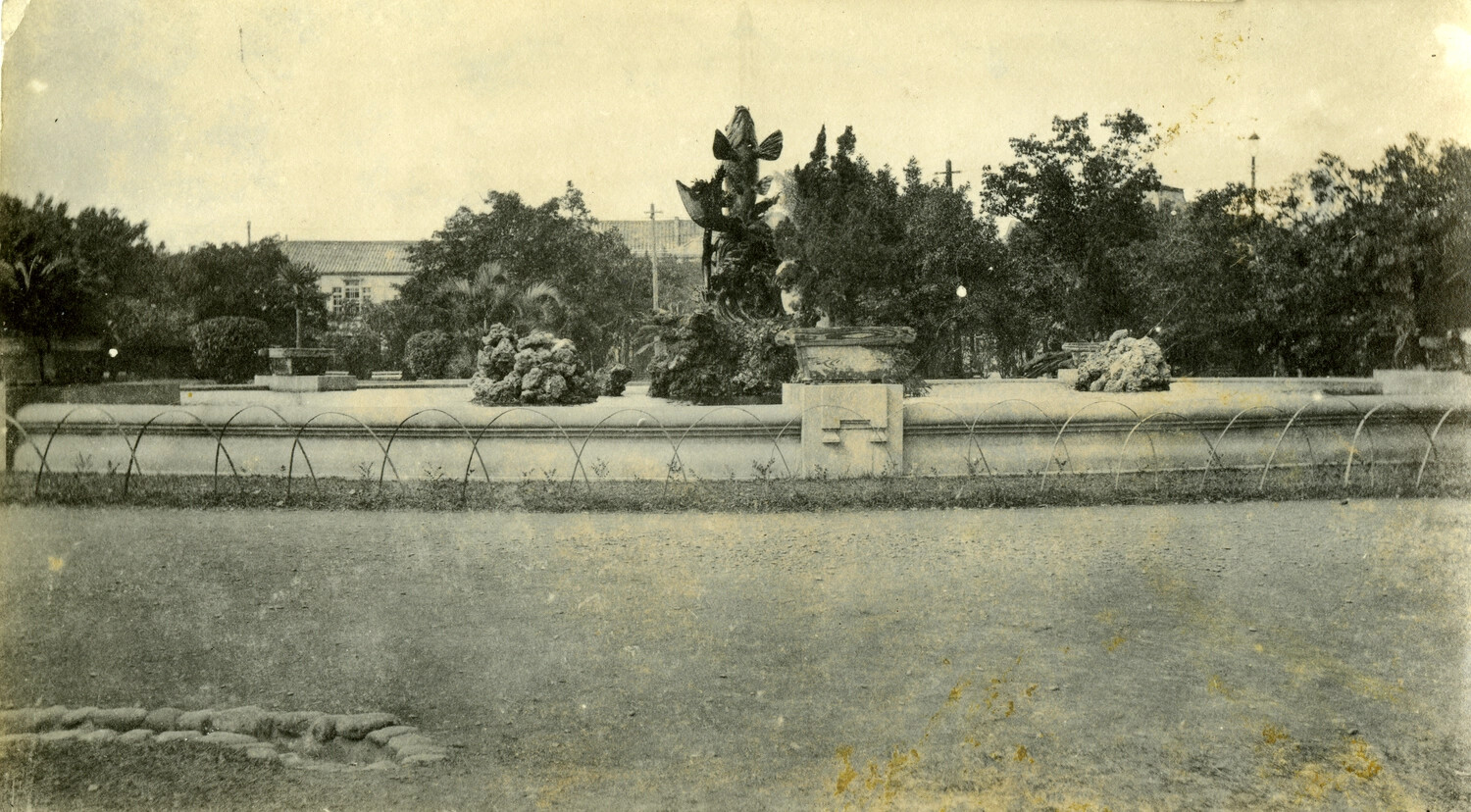 Ornamental Park Fountain, South China/Formosa Region, Turn of the Century