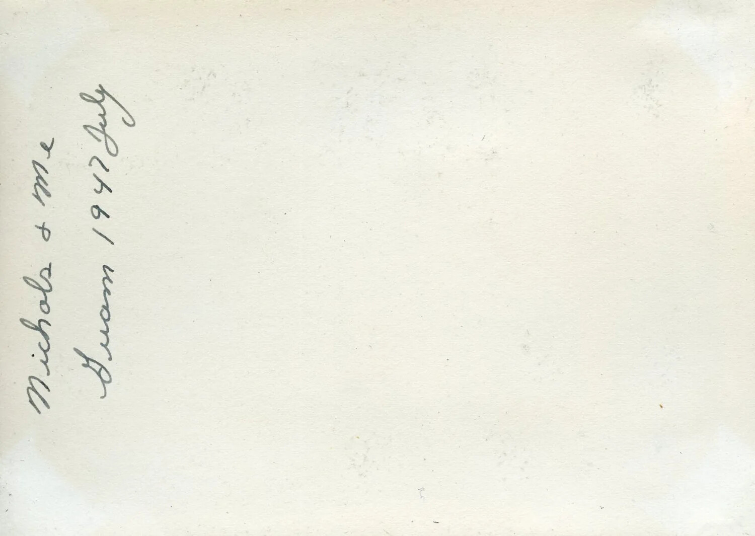 Verso Inscription: 'Nichols & Me, Guam, July 1947,' VR-6 Photo Album