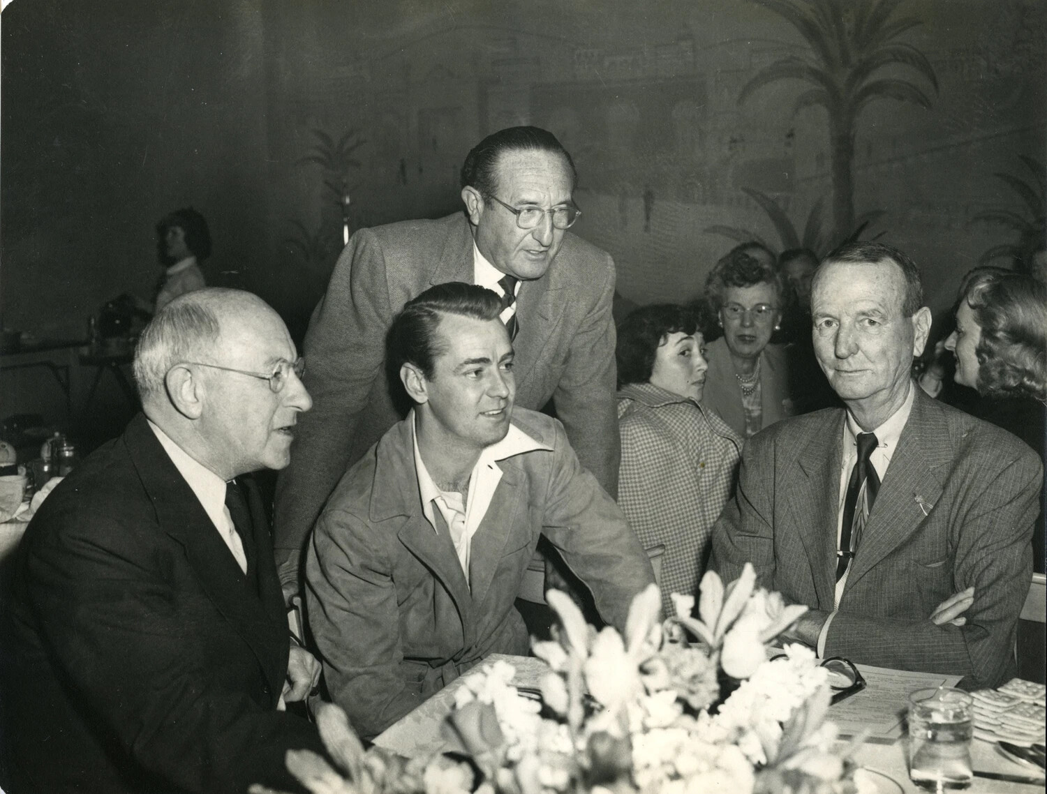 Banquet Scene, Photo Album of General Jonathan Wainwright, 1949 (Unidentified Attendees)