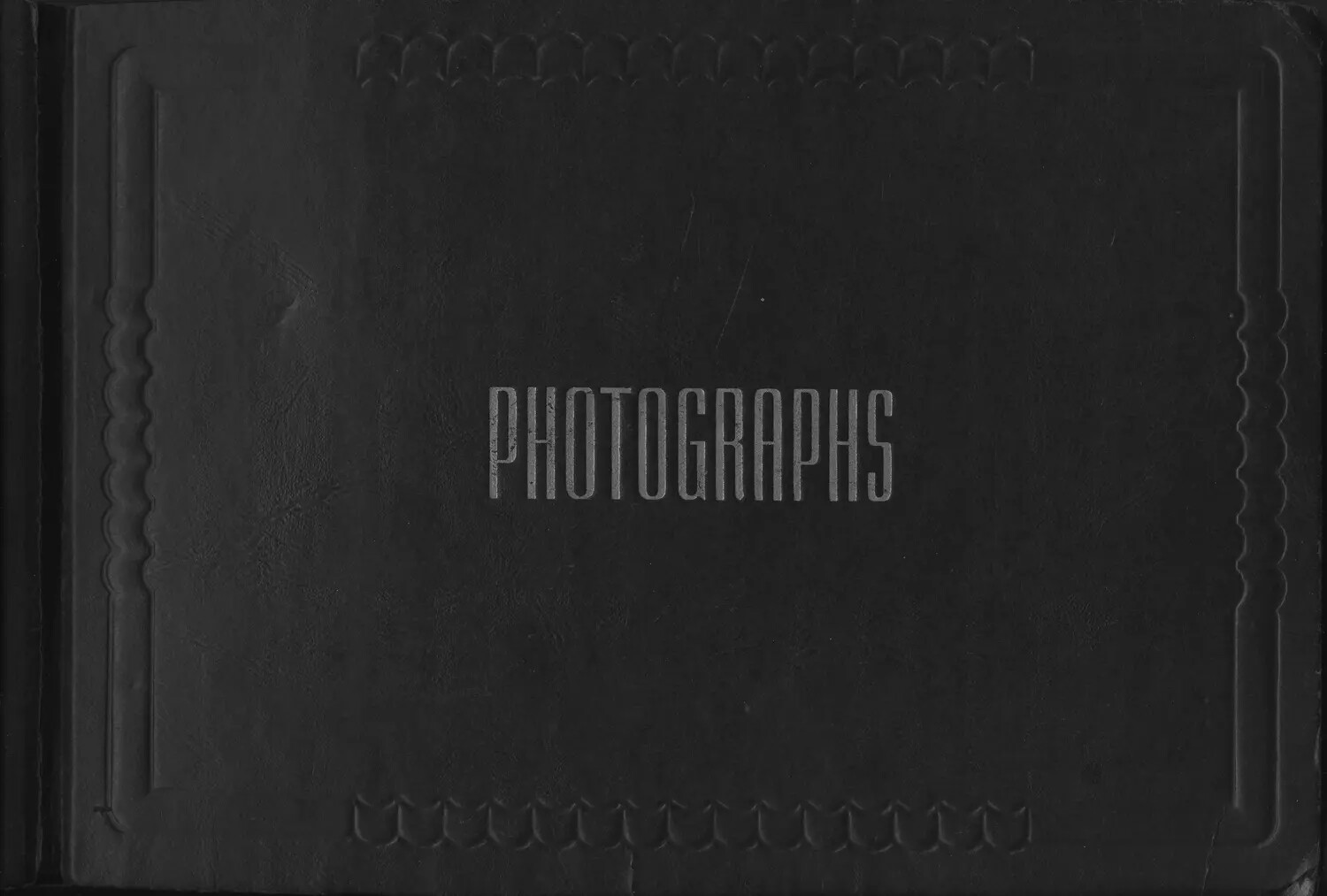 Front Cover of Personal Photograph Album - Navy V-5 Cadet Scrapbook