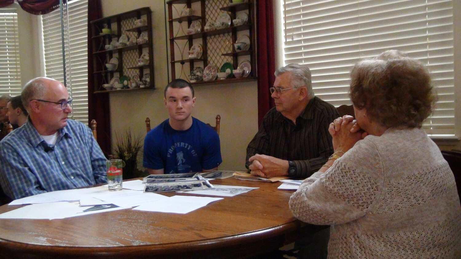 Oral History Interview Session with Korean War Veteran Joseph Smith and Family