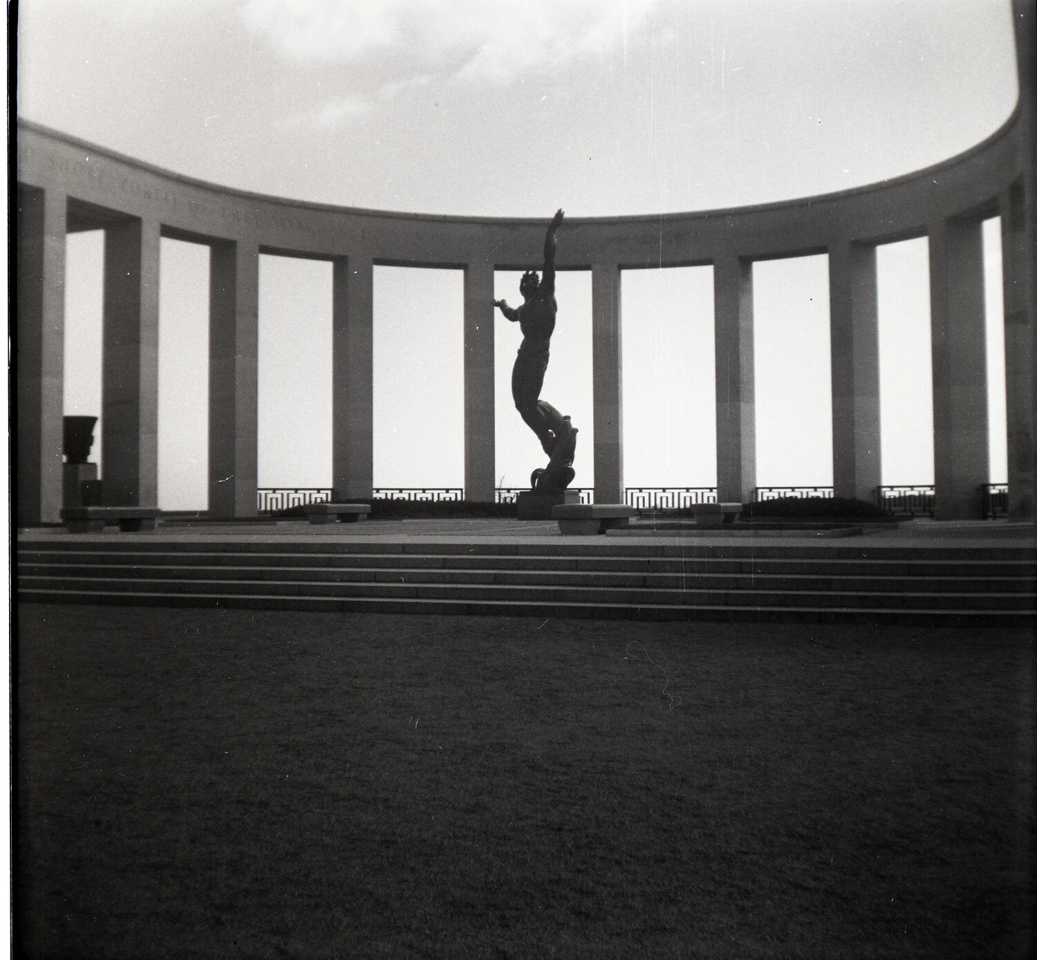 The Spirit of American Youth Rising from the Waves, Normandy American Cemetery Memorial