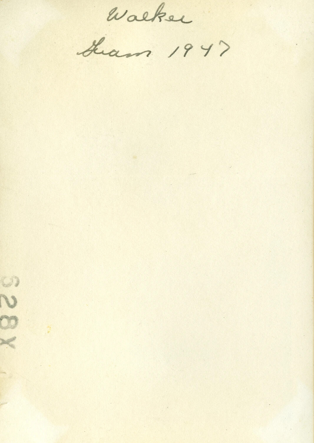 Verso of Photograph Inscribed "Walker, Guam 1947" – VR-6 Agana Album