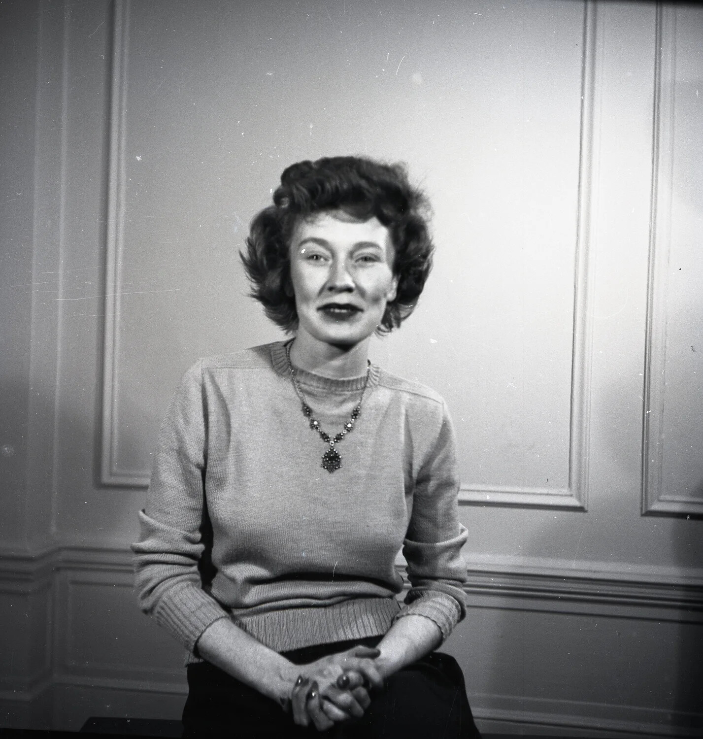Studio Portrait of a Young Woman, Mid-20th Century