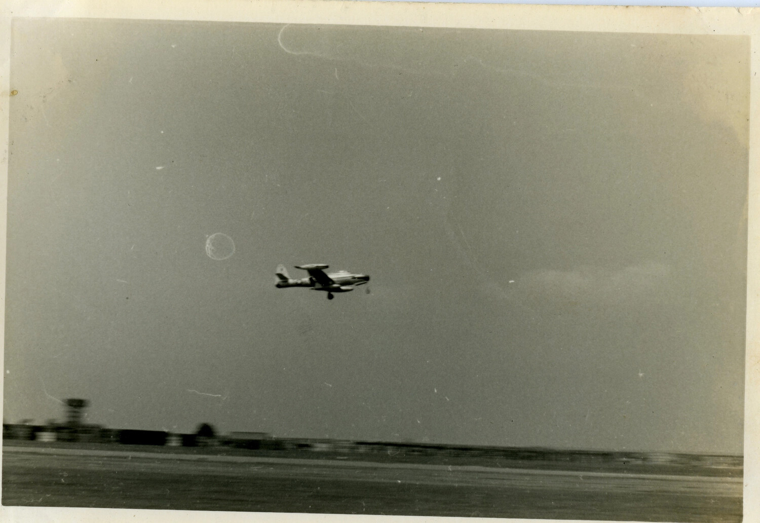 Jet Aircraft Departing Airfield, Azores/Hickam/England Collection