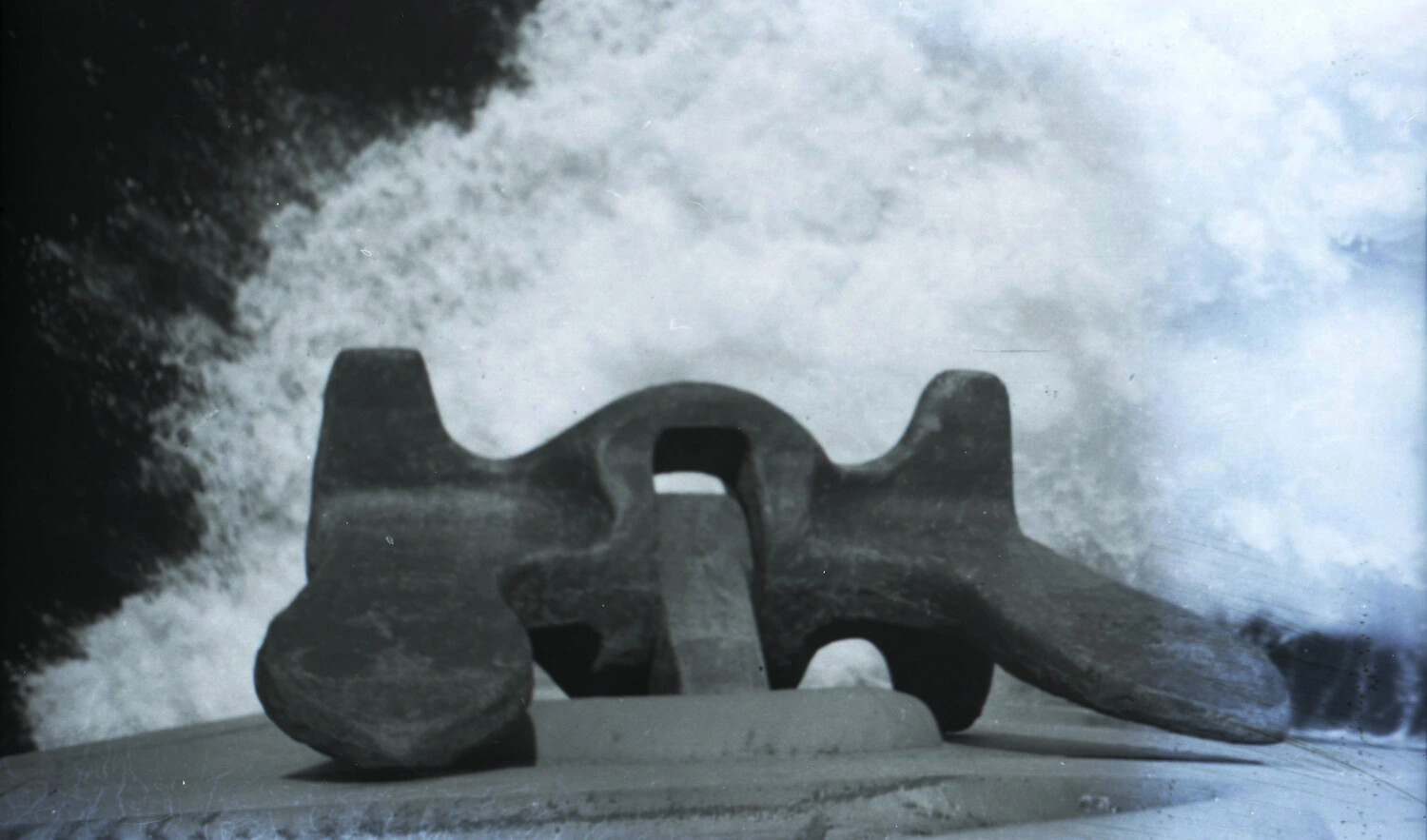 Ship's Anchor and Heavy Sea Spray, WWII Kotec China Burma Collection