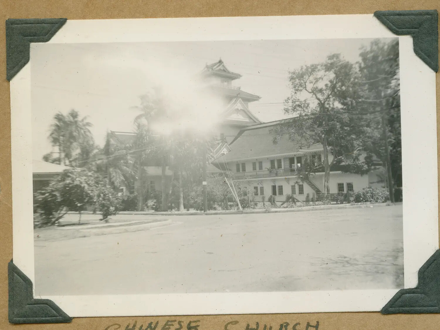 "Chinese Church," Honolulu, Hawaii, WWII Era