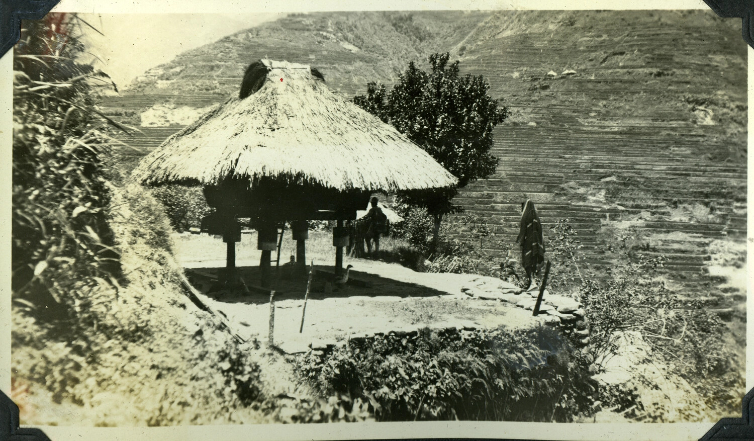 Ifugao Rice Granary Overlooking the Rice Terraces, Manila Photo Album
