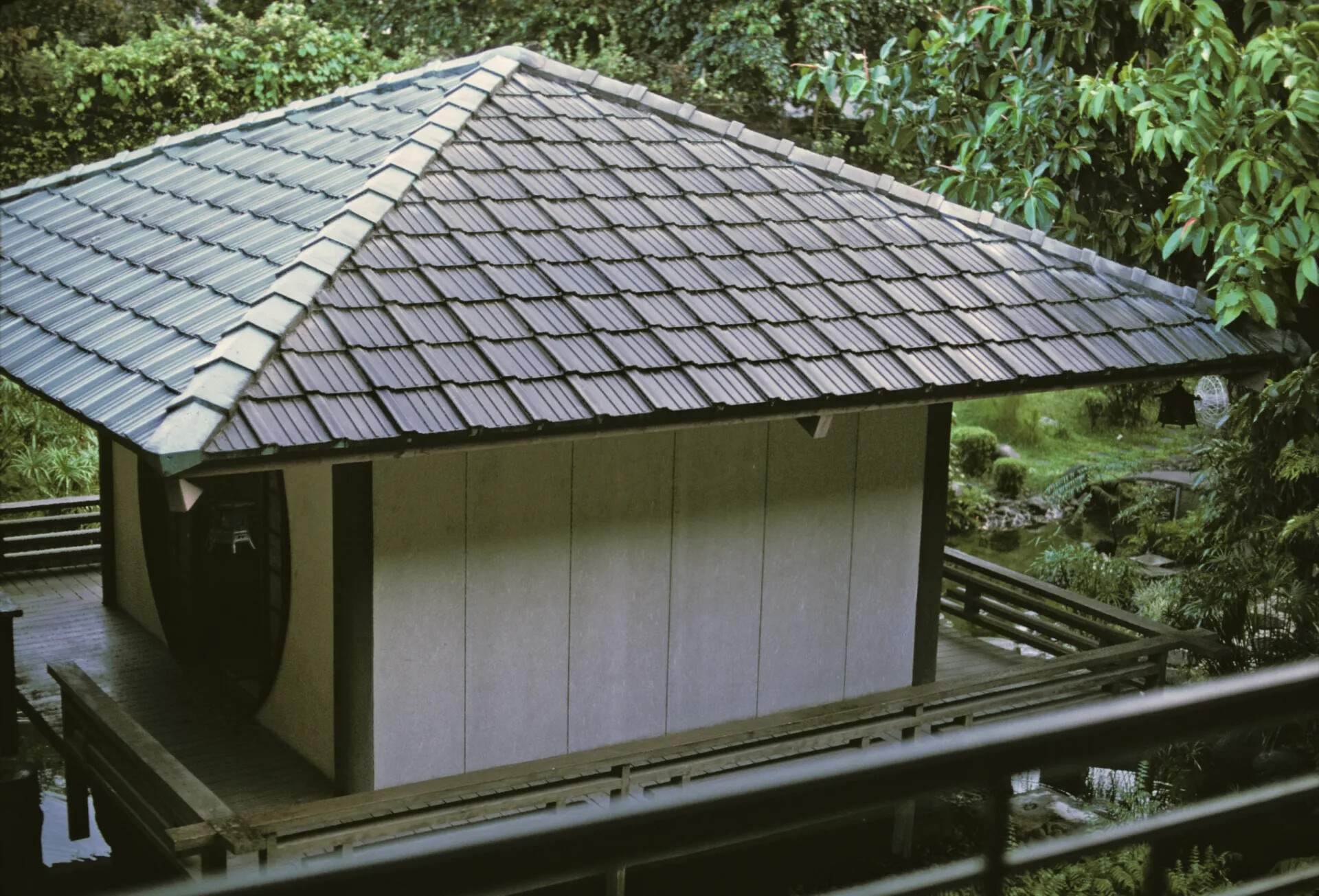 Traditional Japanese Garden Pavilion, circa 1969