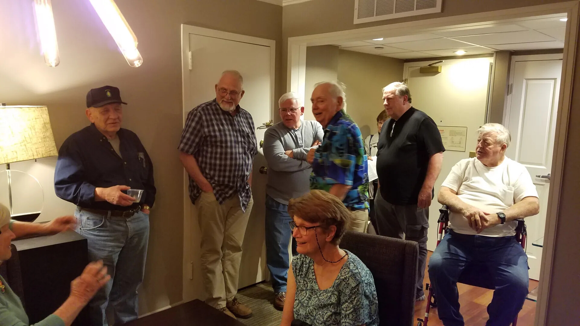 Informal Gathering of Veterans and Guests, Around Gary 'Mike' Rose Medal of Honor Events, October 2017