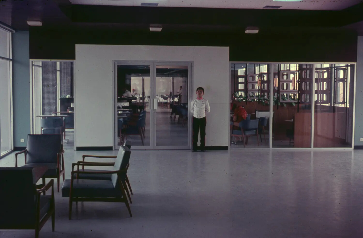 Hotel Lobby and Dining Room, Southeast Asia, 1965 — 3rd Tactical Fighter Wing Personal Photo Collection