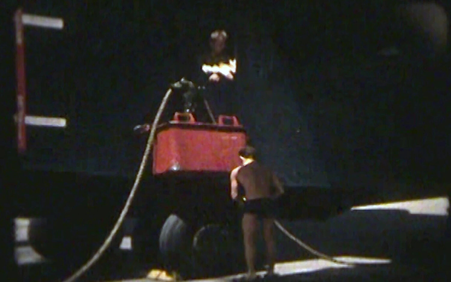 Nighttime Water Survival Training Scene, NAS Kaneohe (Video Still)