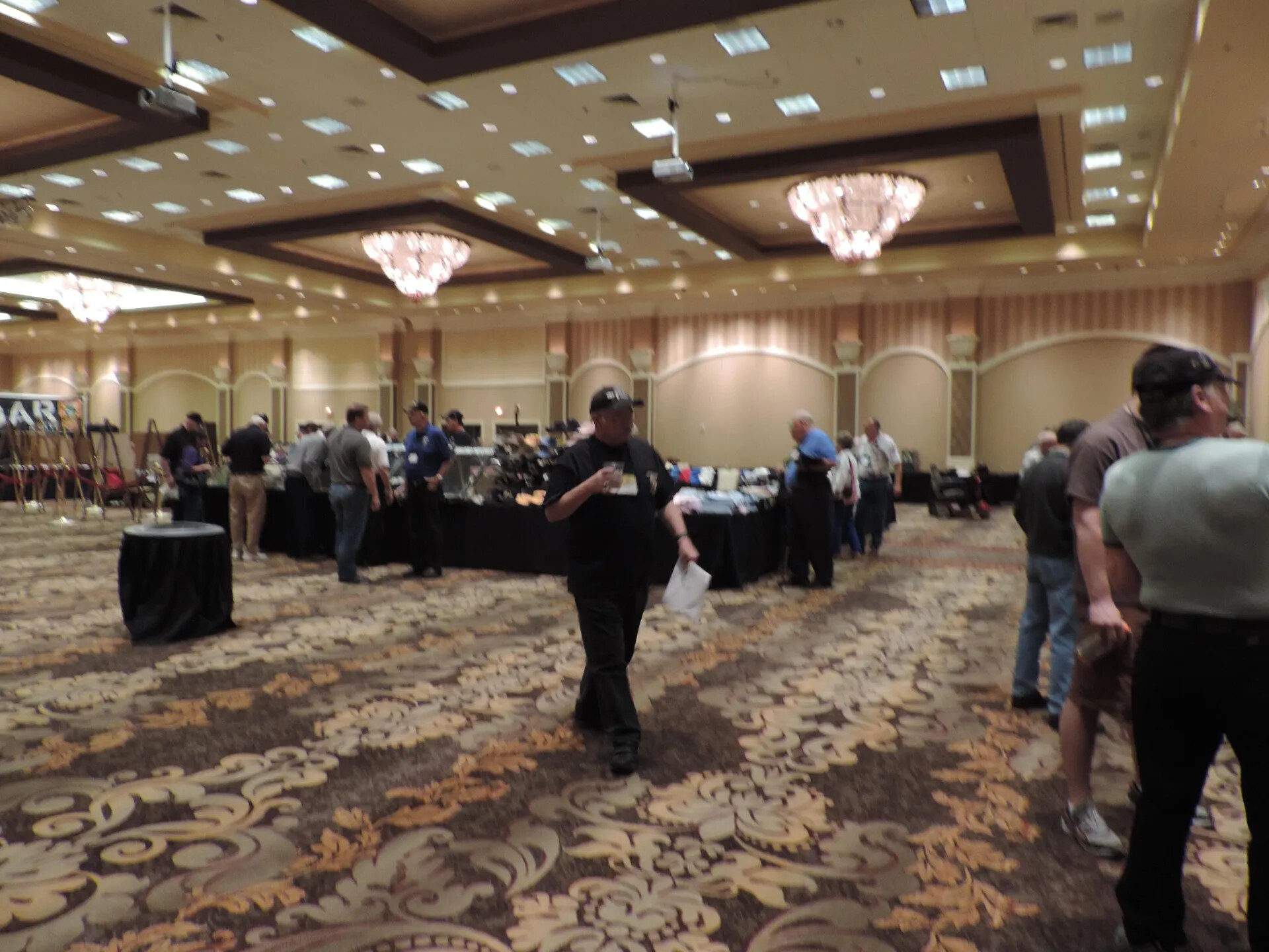 General View of the Vendor Ballroom, Special Operations Association Reunion, Las Vegas, 2013
